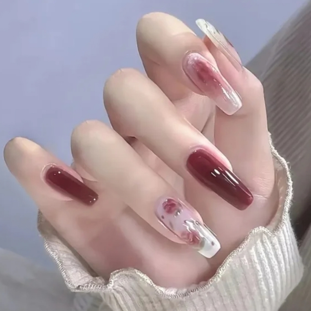 24 Pieces Fake Press On Nails - Picture 5 of 5